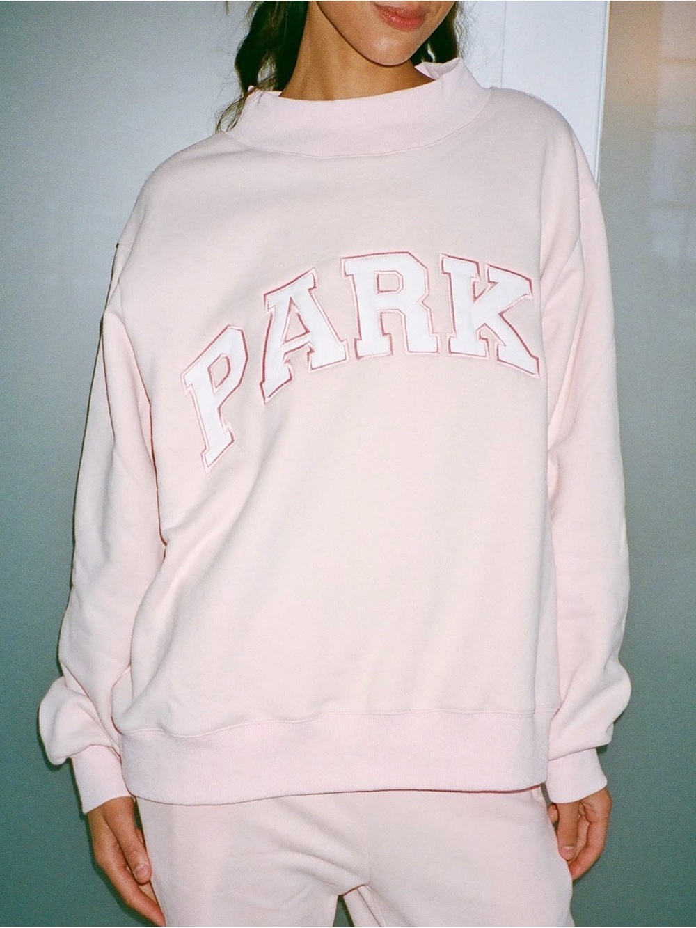 PARKE Mockneck in Ballet from Valentine’s Day Drop 2025